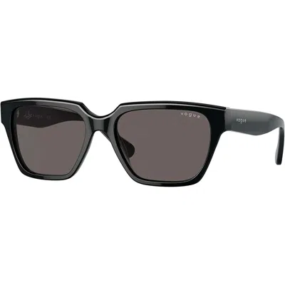 Vogue Ladies' Sunglasses  Vo 5512s Hailey Bieber X  Eyewear Gbby2 In Black