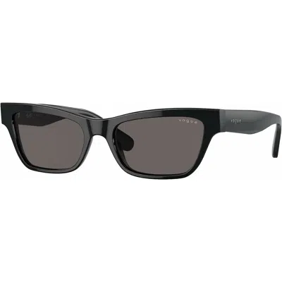 Vogue Ladies' Sunglasses  Vo 5514s Hailey Bieber X  Eyewear Gbby2 In Black