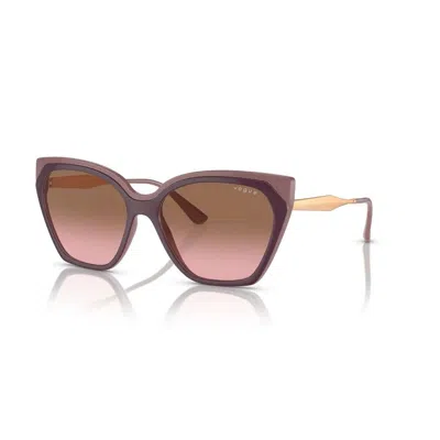 Vogue Ladies' Sunglasses  Vo 5521s Gbby2 In Brown
