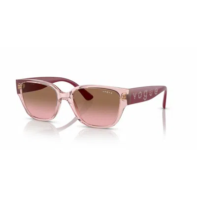 Vogue Ladies' Sunglasses  Vo5459sb-282814  53 Mm Gbby2 In Pink