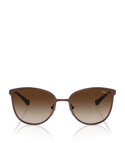 Vogue Metal 0vo4002s Sunglasses In Brown