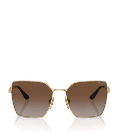 Vogue Metal Vo4284s Sunglasses In Gold