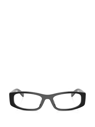 Vogue Rectangle-frame Sunglasses In Black