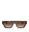 Vogue Rectangular Sunglasses In Brown