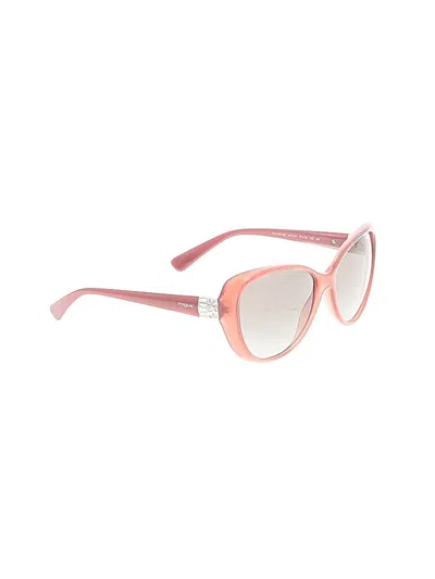 Pre-owned Vogue Sunglasses In Pink