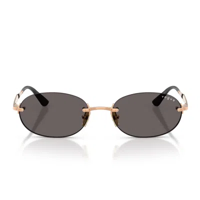Vogue Sunglasses Vo4342 S 515287 Rose Gold/smoke Gray Women