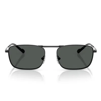 Vogue Sunglasses Vo4346 S 352/87 Black/dark Gray Men