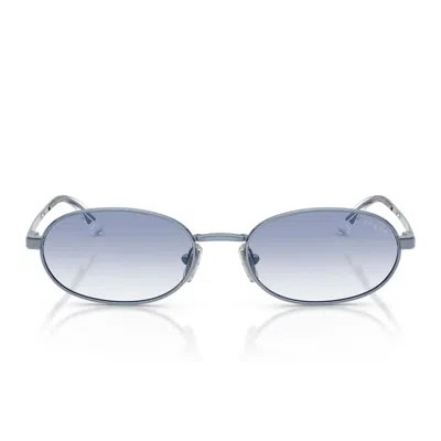 Vogue Sunglasses Vo4353 S 521419 Blue/transparent Blue Gradient Women