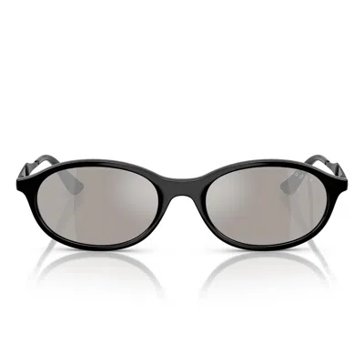 Vogue Sunglasses Vo5625 S W44/6 G Black/mirrored Grey Women