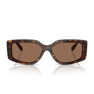 Vogue Sunglasses Vo5642 Su W65673 Dark Brown/dark Brown Women