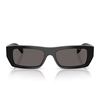 Vogue Sunglasses Vo5657 Su W44/87 Black/smoke Gray Women