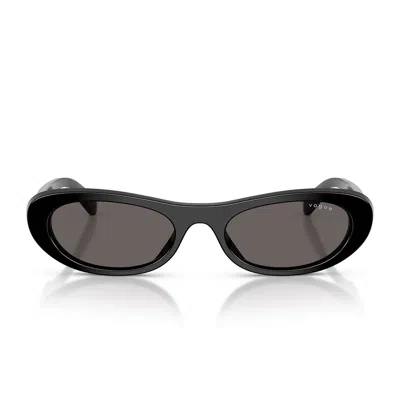 Vogue Sunglasses Vo5695 Su W44/87 Black/smoke Gray Women