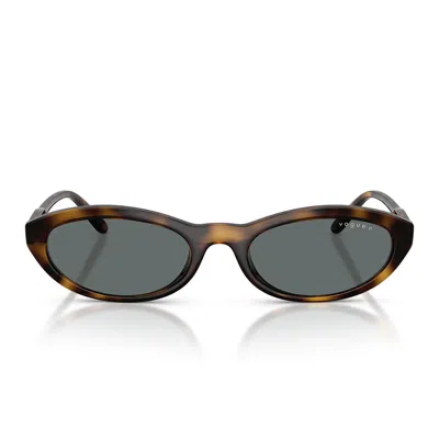 Vogue Sunglasses Vo5697 Su W65681 Dark Brown/dark Grey Women Polarized