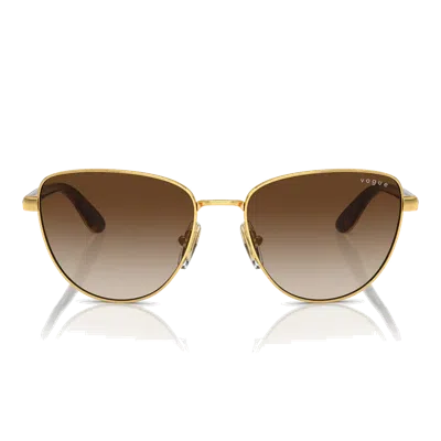 Vogue Vo4286 S Sunglasses In Gold