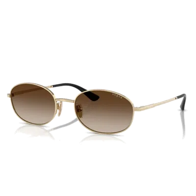 Vogue Vo4323 S Sunglasses In Gold