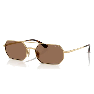 Vogue Vo4329 S Sunglasses In Gold