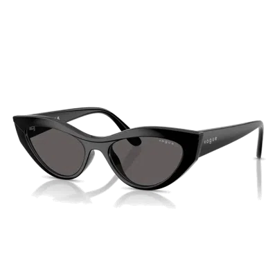 Vogue Vo5637 Su Sunglasses In Black