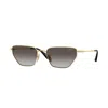 Vogue 56mm Gradient Irregular Sunglasses