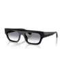 Vogue Rectangular Sunglasses In Black