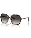 Vogue Women's Sunglasses, Vo5561s In Yellow Tortoise