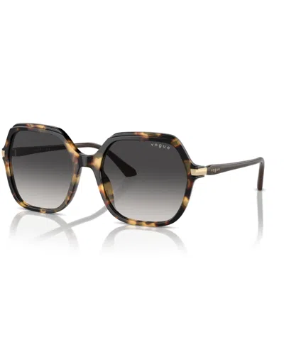 Vogue Women's Sunglasses, Vo5561s In Yellow Tortoise