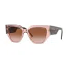 Vogue Women's  Vo5409s 282813 Sunglasses In Pink