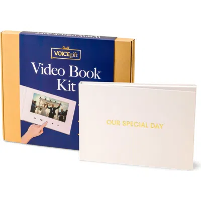 Voicegift Video Book Kit In Blue