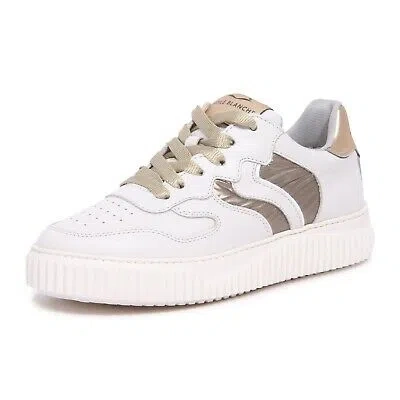Pre-owned Voile Blanche 8727at Sneaker Donna  Laura Woman Shoes In Bianco