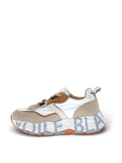 Voile Blanche Beige Sneakers In Multi