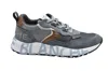 Voile Blanche Laced Flat Shoes With Sleek Design And Comfortable Fit For Men In Grey