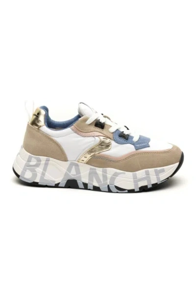 Voile Blanche City Chic Edition Club Sneaker In Beige Chiari E Naturali