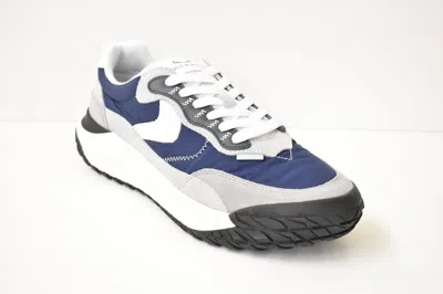 Voile Blanche Club Act M. - Suede And Technical Fabric Sneakers In Blue