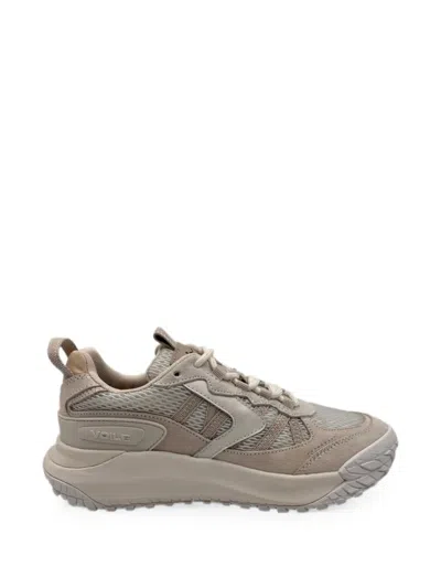 Voile Blanche Club Act Panelled Sneakers In Gray