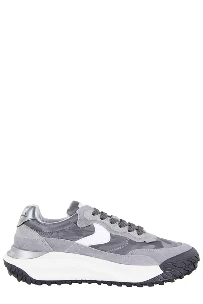 Voile Blanche Club Act W Suede Nylon In Gray