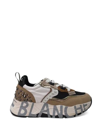 Voile Blanche Club105 Studded Chunky Sneakers In Multi