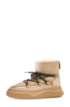 Voile Blanche Cortina Genuine Shearling Bootie In Brown