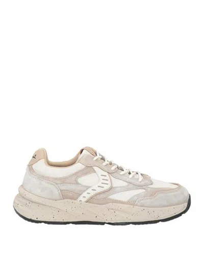 Voile Blanche Footwear - Sneakers In Beige - Light Grey - Grey