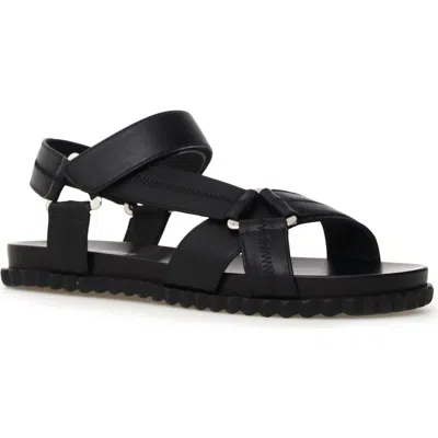 Voile Blanche Francis Zig Slingback Sandal In Black