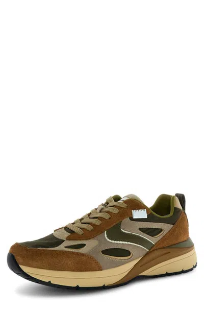 Voile Blanche Hayden Sneaker In Animal Print