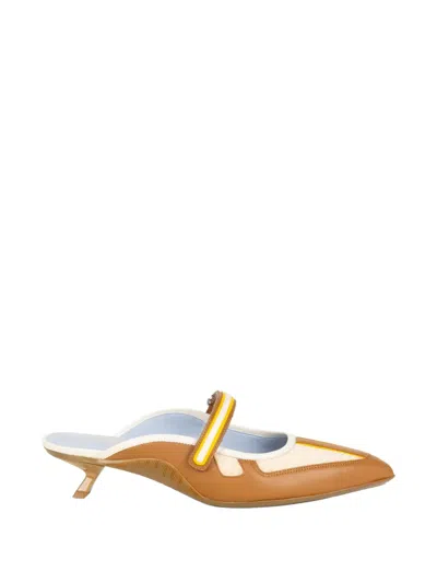 Voile Blanche Hilly Pop Touch-strap Sandals In Brown
