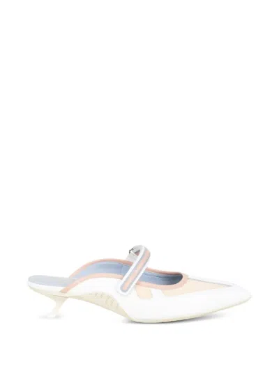 Voile Blanche Hilly Pop Touch-strap Sandals In White