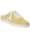 Voile Blanche Ines Leather Mule Sneaker In Animal Print