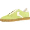 Voile Blanche Ines Low Top Sneaker In Lime White