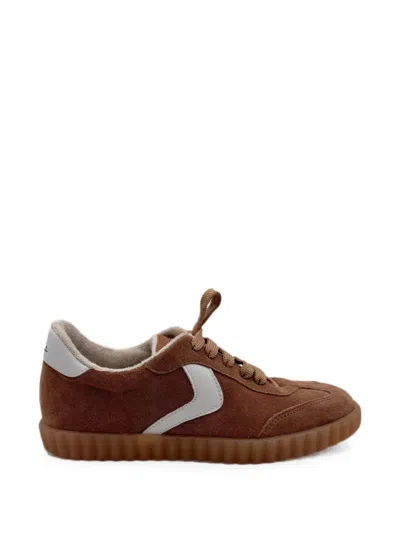 Voile Blanche Ines Low-top Sneakers In Metallic