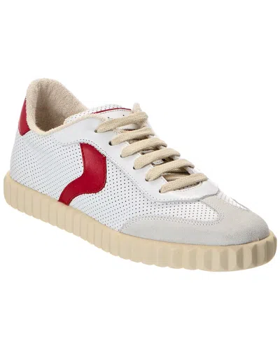 Voile Blanche Ines Woman Sneakers White Size 8 Calfskin