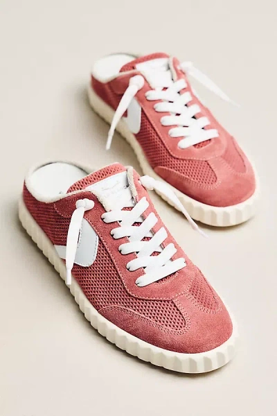 Voile Blanche Ines Mule Sneakers In Red