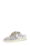 Voile Blanche Ines Sneaker Mule In Silver