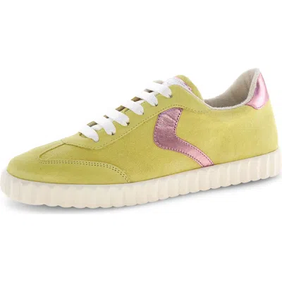 Voile Blanche Ines Sneaker In Yellow