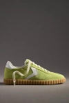 Voile Blanche Ines Low Top Sneaker In Green