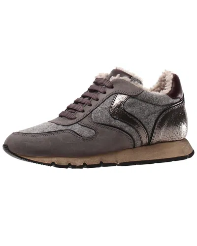 Voile Blanche Julia Leather Sneaker In Multi